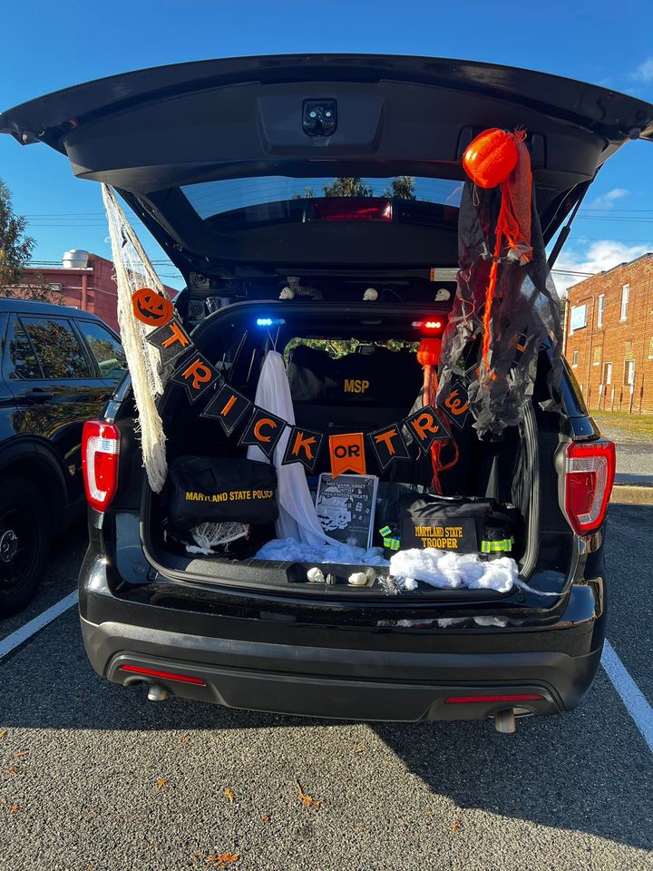 State Police to Host Trunk or Treat in Hagerstown