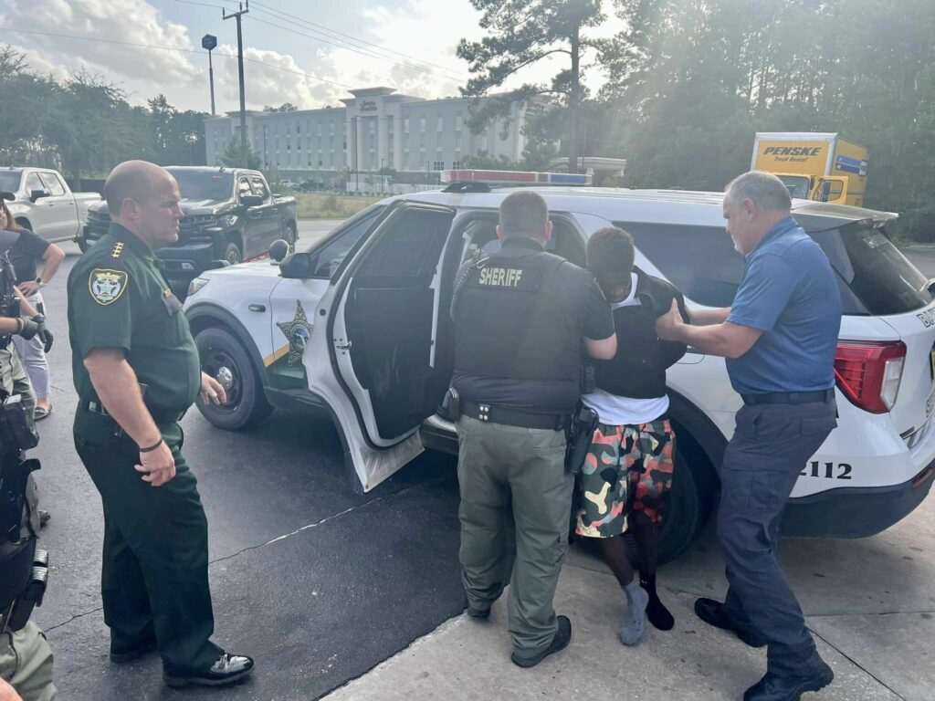 Theft Suspect Repeatedly Tried to Run Over Arresting Deputies
