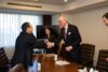 Phil murphy is in japan, where illegal immigration is still illegal
