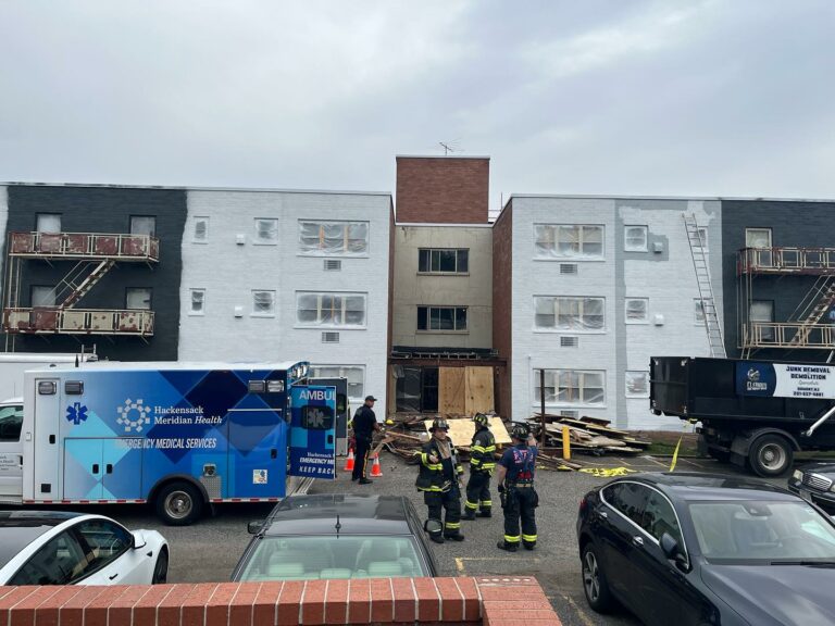Construction worker injured in hackensack awning collapse, osha to investigate - photo licensed by shore news network.