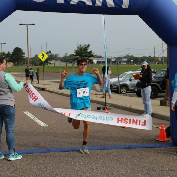 Sclafani wins again at the anthony bocchimuzzo 5k run/walk in yaphank. - photo licensed by shore news network.