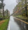 Traffic alert: downed pole in marlboro closes greenwood road