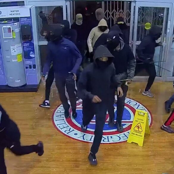 Philadelphia police seeking to identify suspects in p. C. Richard & son looting - photo licensed by shore news network.