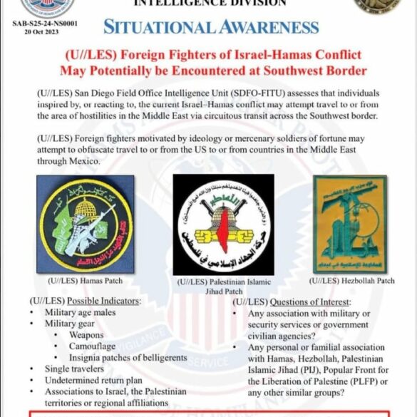 Deroy murdock: biden’s busted border is a giant red carpet for terrorists - photo licensed by shore news network.