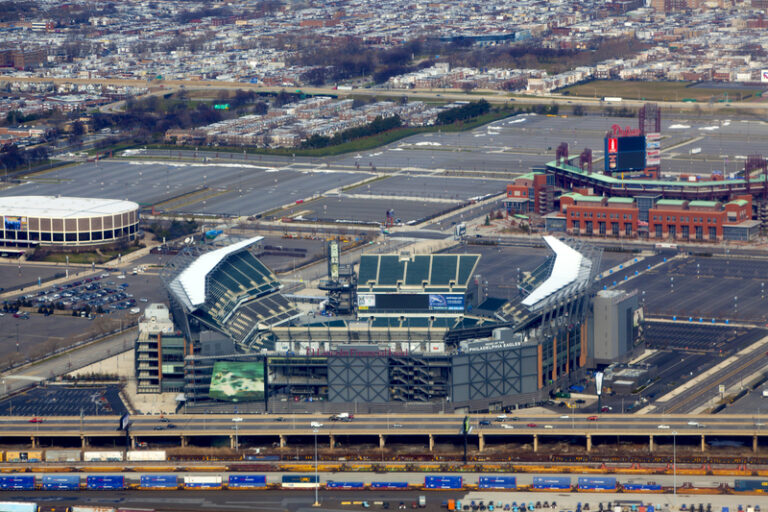 Philadelphia officials crack down on unlicensed vendors at south philly sports complex - photo licensed by shore news network.