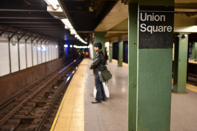 Union Square Subway Station in Manhattan.