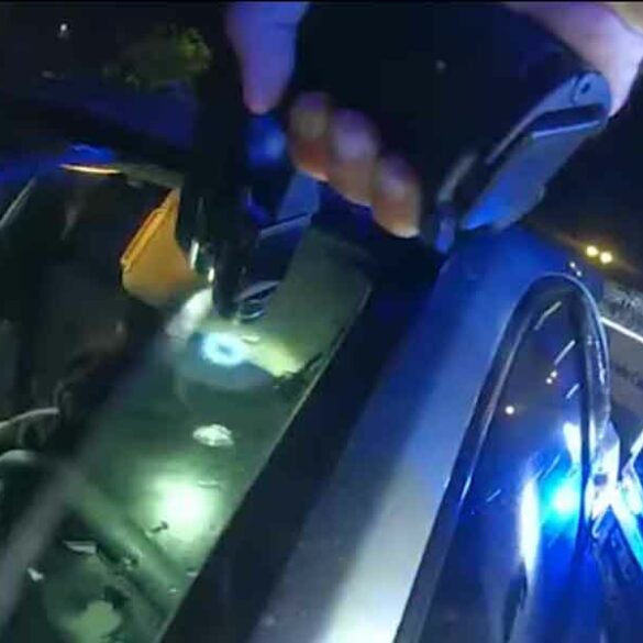 Watch: high-speed chase ends in arrest of three teens for armed carjacking - photo licensed by shore news network.