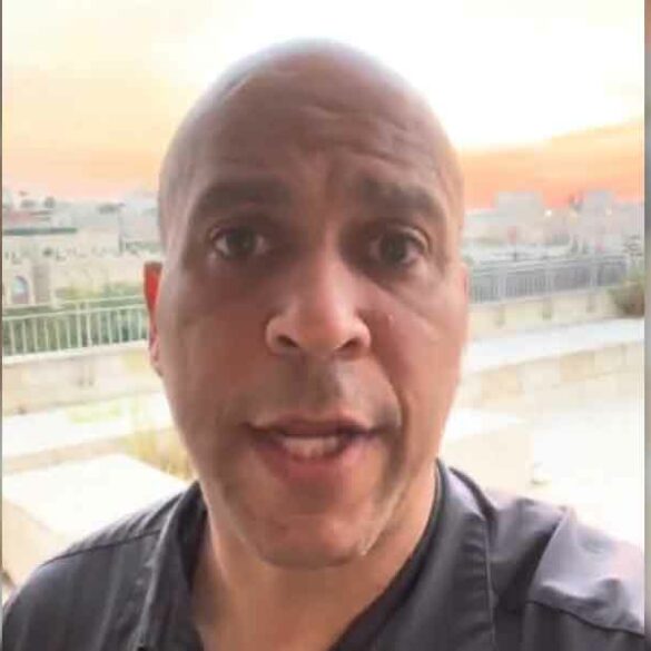 Murphy celebrates cory booker's heroic marathon senate speech - photo licensed by shore news network.