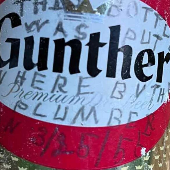 Delaware demolition crew finds 1955 beer bottle with a note hidden inside wall - photo licensed by shore news network.