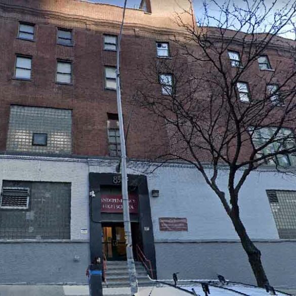 Lockdown at hell’s kitchen high school after weapons found - photo licensed by shore news network.