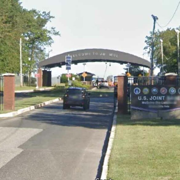 Active shooter reported at joint base mdl, personnel told to find safety immediately - photo licensed by shore news network.
