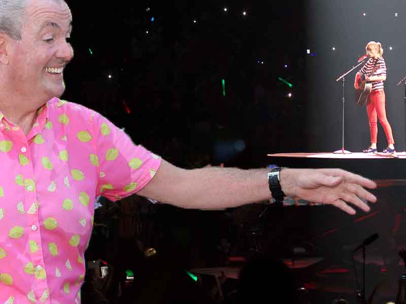 Millionaire Governor Phil Murphy Charged Night at Taylor Swift Concert to State Taxpayers