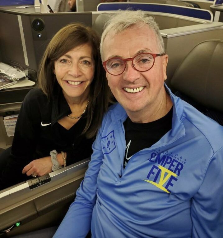 Phil Murphy Shows Off First Class Flight Accommodations as "Day of Jihad" Unfolds