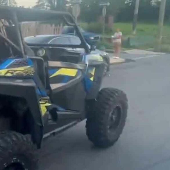 Philadelphia police confiscating illegal atvs, dirtbikes after attack on woman, family - photo licensed by shore news network.