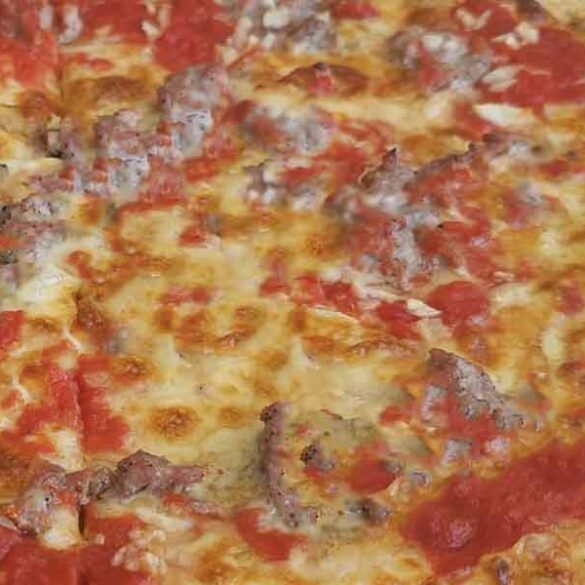 This hamilton pizzeria has the best sausage pie, and today is national sausage pizza day - photo licensed by shore news network.