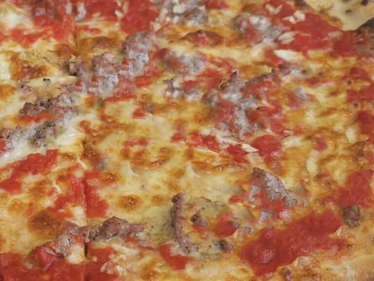 This hamilton pizzeria has the best sausage pie, and today is national sausage pizza day - photo licensed by shore news network.