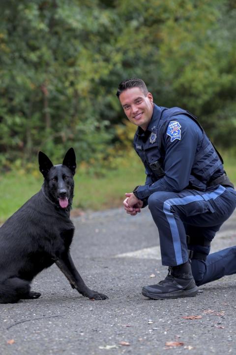 Marlboro Township Policeman Pioneers Use of Therapy Dog in Community Policing