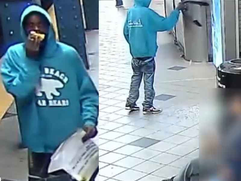 Vandal destroys kiosk at NYC Subway Station