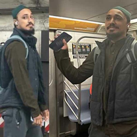 Man attacked on nyc subway 'because you're jewish' - photo licensed by shore news network.