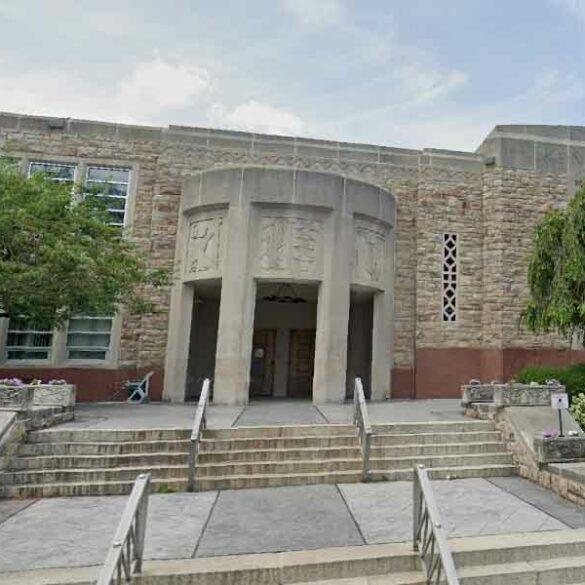 Allentown police respond to bomb threat at synagogue - photo licensed by shore news network.