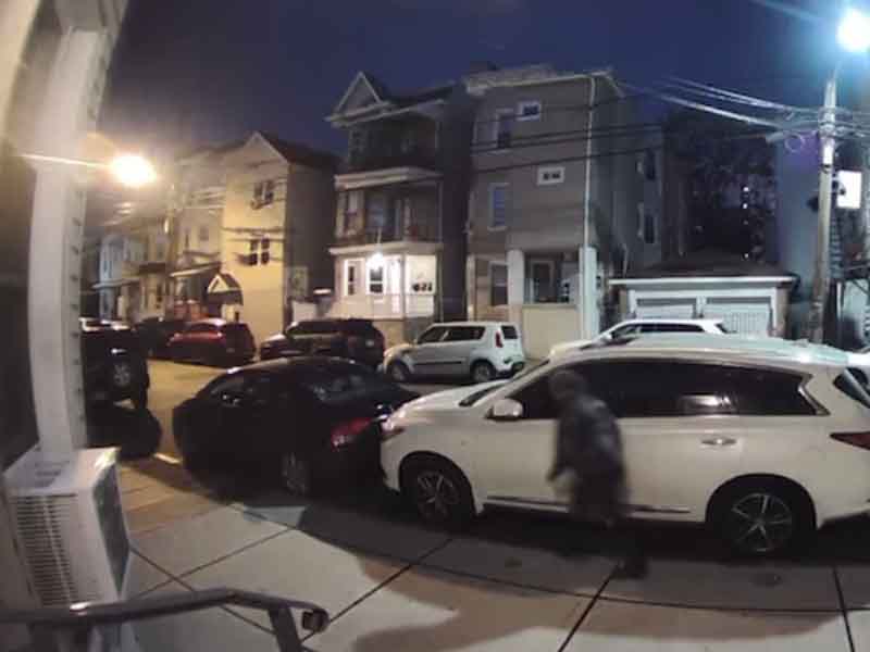 Paterson Tire Slasher Caught on Doorbell Camera