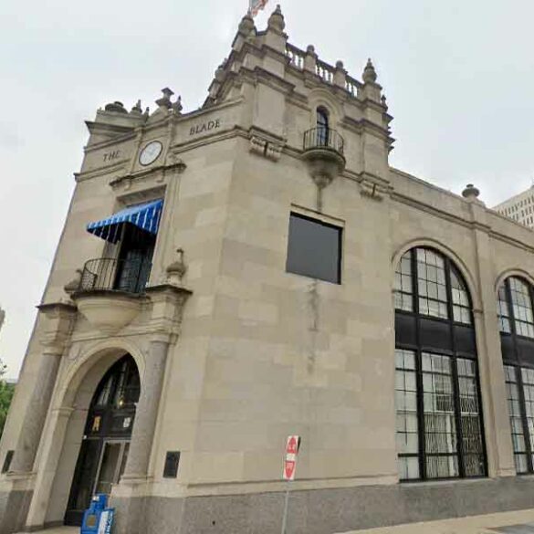 Police shoot suspect near toledo blade building - photo licensed by shore news network.