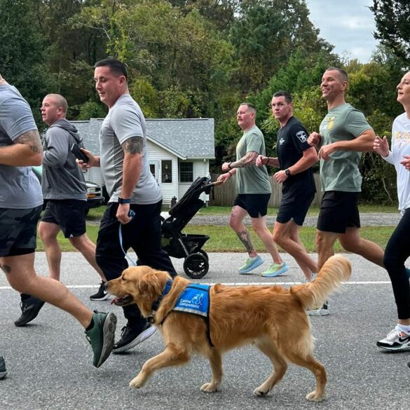 Calvert county sheriff's office hosts 2023 law enforcement torch run for special olympics maryland - photo licensed by shore news network.