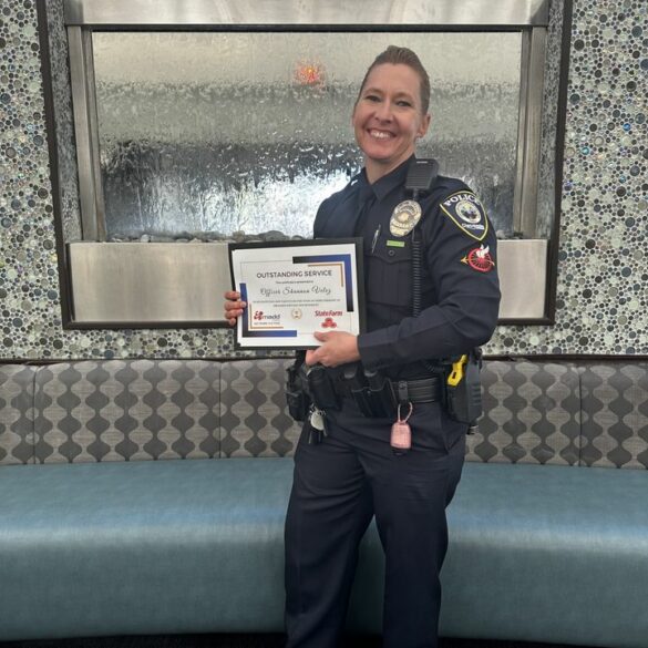 Officer velez wins madd award for fourth consecutive year for dui enforcement in chesapeake - photo licensed by shore news network.