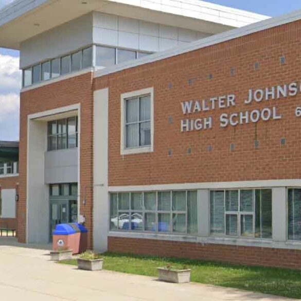 Student charged for bringing gun to walter johnson high school - photo licensed by shore news network.