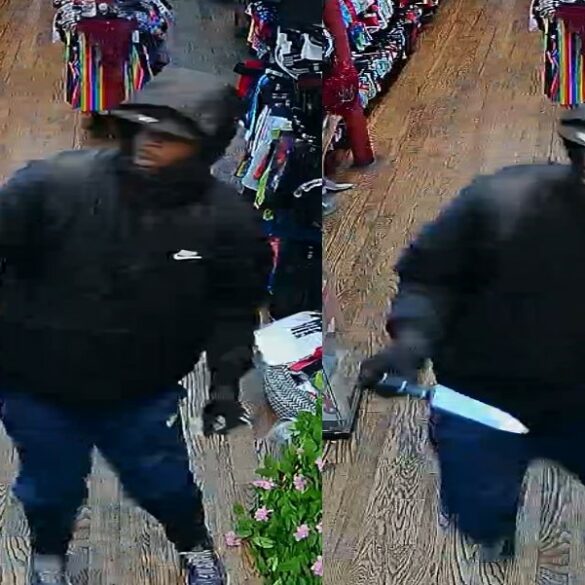 Knife-wielding man threatens employee in chelsea business robbery - photo licensed by shore news network.