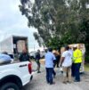 Palm beach county sheriff's office distributes food to needy families