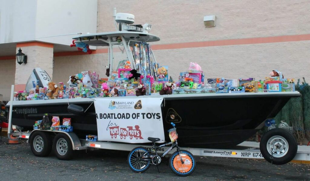 Help Donate a Boatload of Toys to Children Through USMC Toys for Tots