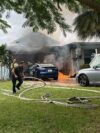 Teenagers injured, family dog lost in martin county house fire