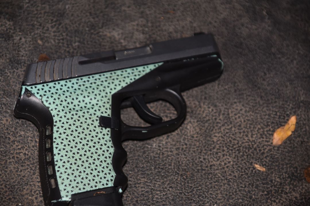 Illegal Handgun Found During Traffic Investigation