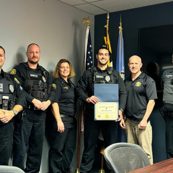 D-squad officers recognized for life-saving actions - photo licensed by shore news network.