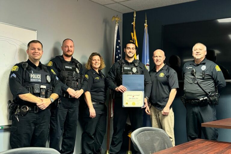 D-squad officers recognized for life-saving actions - photo licensed by shore news network.