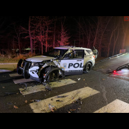 Perkasie Police Vehicle Involved in Collision, Driver Arrested for Intoxication