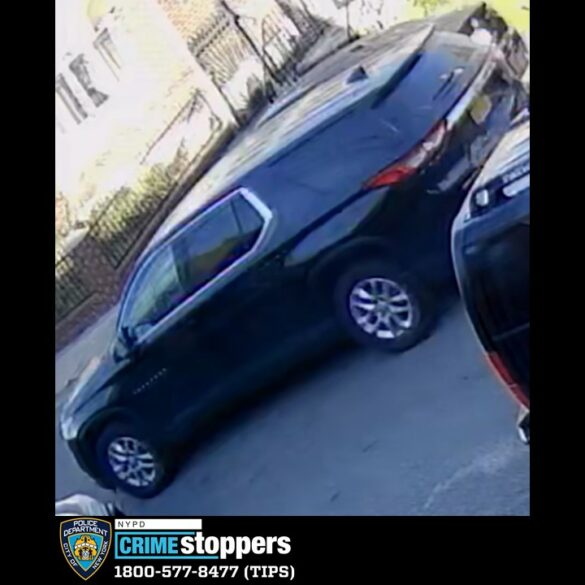 Car of nyc doe employee arrested for luring child.