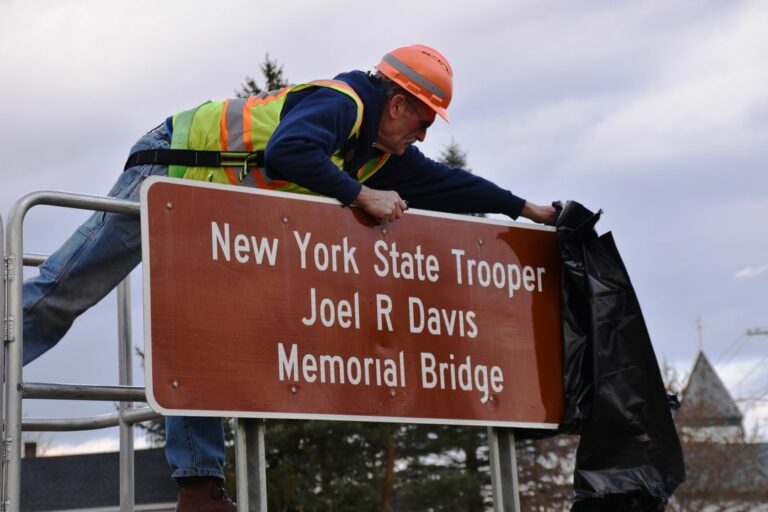 Route 11 bridge named in honor of fallen state trooper - photo licensed by shore news network.