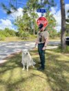 Lee county deputies reunite lost dog with family