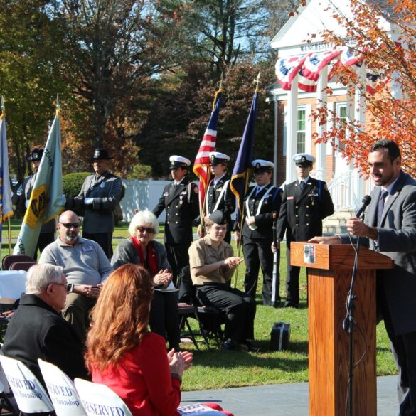 Manchester township honors veterans in annual ceremony - photo licensed by shore news network.