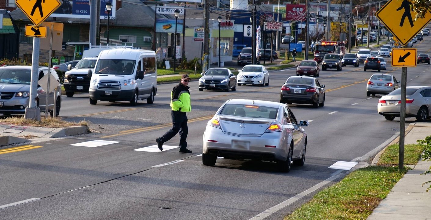 Baltimore County Police Focus on Pedestrian Safety