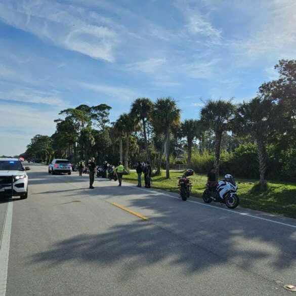 One dead, multiple injuries at indiantown motorcycle crash scene - photo licensed by shore news network.