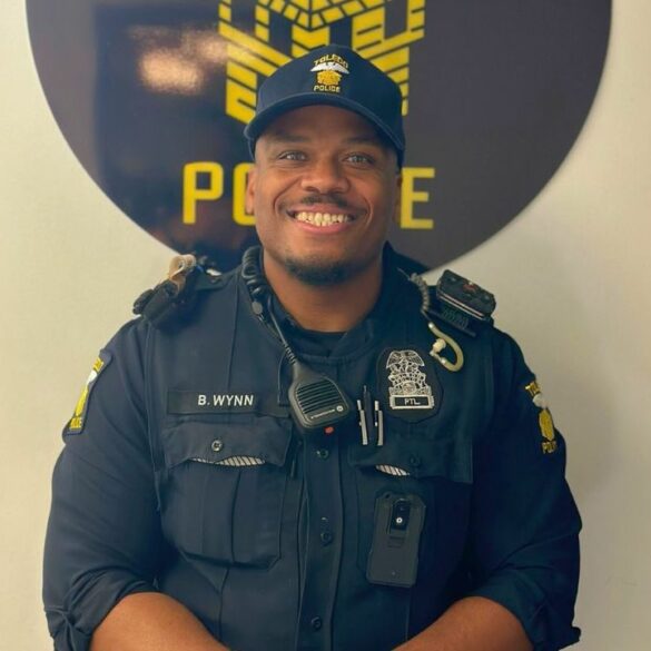 Hero toledo cop recognized for saving 16-year-old from suicidal bridge jump - photo licensed by shore news network.