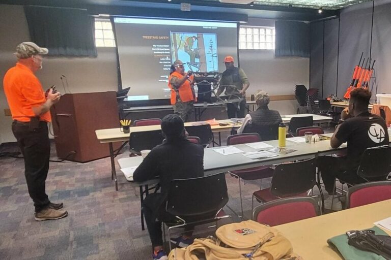 Hunter safety field day for bsu students - photo licensed by shore news network.