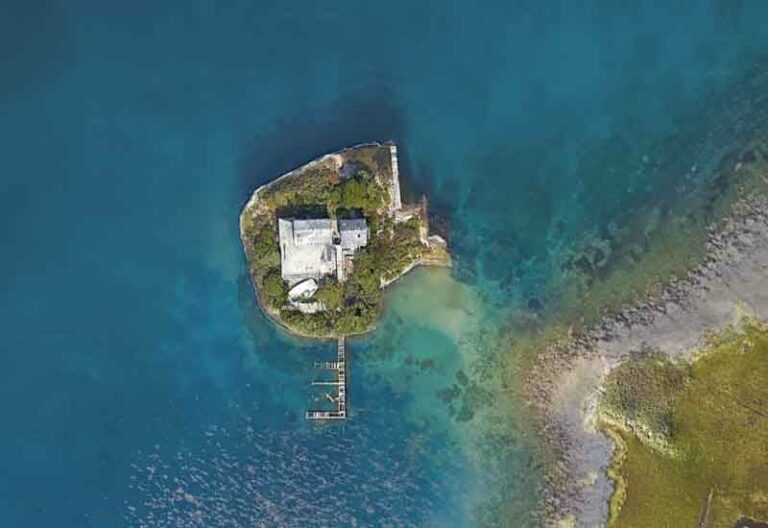 Drone footage of abandoned jersey shore island home shows the effects of decade of neglect - photo licensed by shore news network.