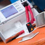 Heart Defibrillator - emergency high technology equipment