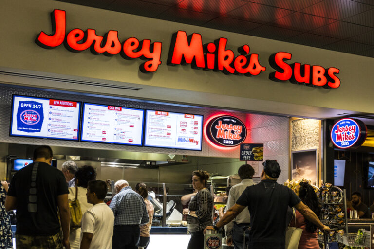 Jersey mike's - new jersey based sandwich chain.