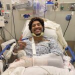 Kelly Oubre Jr - Hospital photo - Twitter