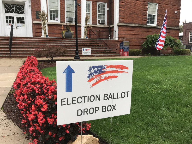 New Jersey election ballot drop box